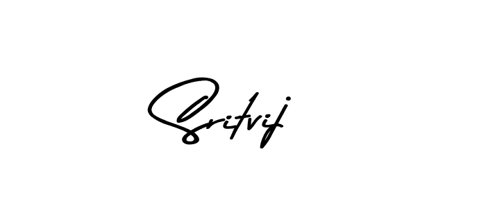 Similarly Asem Kandis PERSONAL USE is the best handwritten signature design. Signature creator online .You can use it as an online autograph creator for name Sritvij. Sritvij signature style 9 images and pictures png