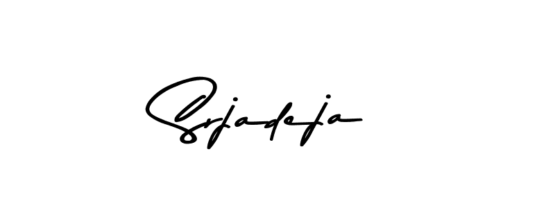 You should practise on your own different ways (Asem Kandis PERSONAL USE) to write your name (Srjadeja) in signature. don't let someone else do it for you. Srjadeja signature style 9 images and pictures png