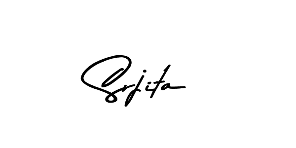 How to make Srjita signature? Asem Kandis PERSONAL USE is a professional autograph style. Create handwritten signature for Srjita name. Srjita signature style 9 images and pictures png