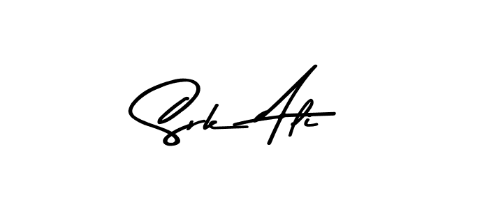 This is the best signature style for the Srk Ali name. Also you like these signature font (Asem Kandis PERSONAL USE). Mix name signature. Srk Ali signature style 9 images and pictures png