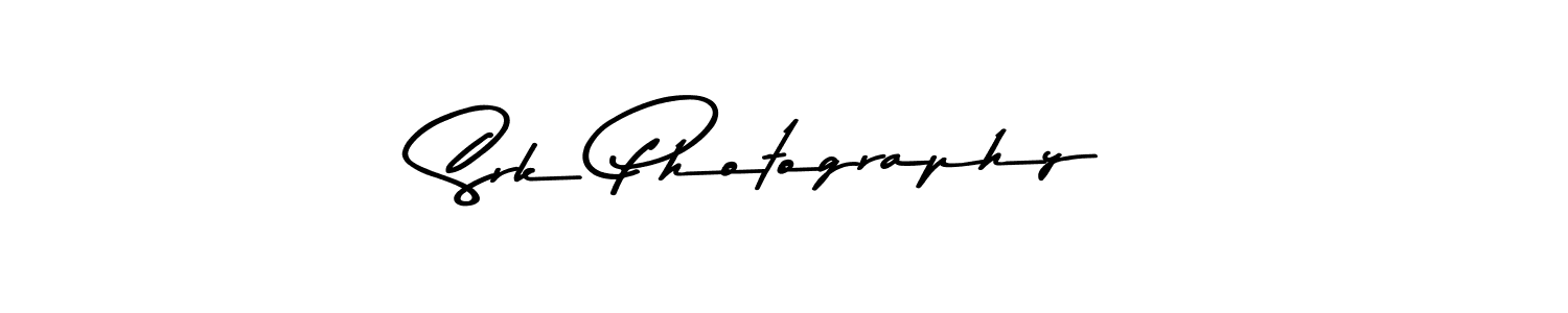 Make a beautiful signature design for name Srk Photography. With this signature (Asem Kandis PERSONAL USE) style, you can create a handwritten signature for free. Srk Photography signature style 9 images and pictures png