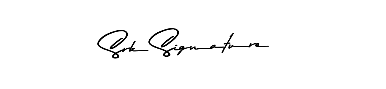 Create a beautiful signature design for name Srk Signature. With this signature (Asem Kandis PERSONAL USE) fonts, you can make a handwritten signature for free. Srk Signature signature style 9 images and pictures png