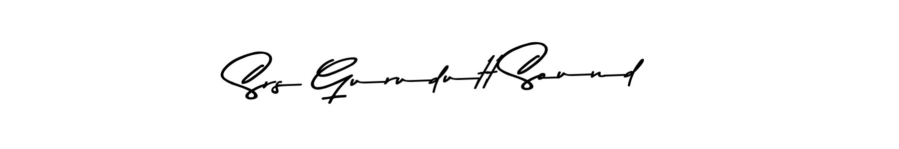 It looks lik you need a new signature style for name Srs Gurudutt Sound. Design unique handwritten (Asem Kandis PERSONAL USE) signature with our free signature maker in just a few clicks. Srs Gurudutt Sound signature style 9 images and pictures png