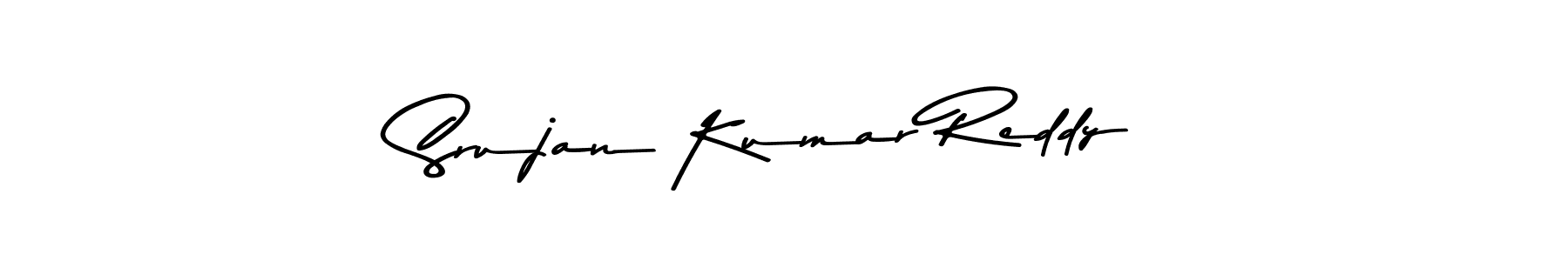 Asem Kandis PERSONAL USE is a professional signature style that is perfect for those who want to add a touch of class to their signature. It is also a great choice for those who want to make their signature more unique. Get Srujan Kumar Reddy name to fancy signature for free. Srujan Kumar Reddy signature style 9 images and pictures png