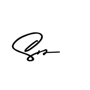 Create a beautiful signature design for name Srz. With this signature (Asem Kandis PERSONAL USE) fonts, you can make a handwritten signature for free. Srz signature style 9 images and pictures png