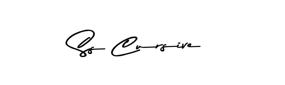 The best way (Asem Kandis PERSONAL USE) to make a short signature is to pick only two or three words in your name. The name Ss Cursive include a total of six letters. For converting this name. Ss Cursive signature style 9 images and pictures png