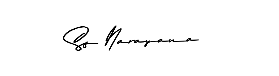 Ss Narayana stylish signature style. Best Handwritten Sign (Asem Kandis PERSONAL USE) for my name. Handwritten Signature Collection Ideas for my name Ss Narayana. Ss Narayana signature style 9 images and pictures png