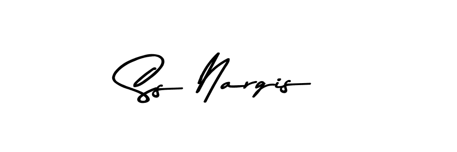 Also we have Ss Nargis name is the best signature style. Create professional handwritten signature collection using Asem Kandis PERSONAL USE autograph style. Ss Nargis signature style 9 images and pictures png