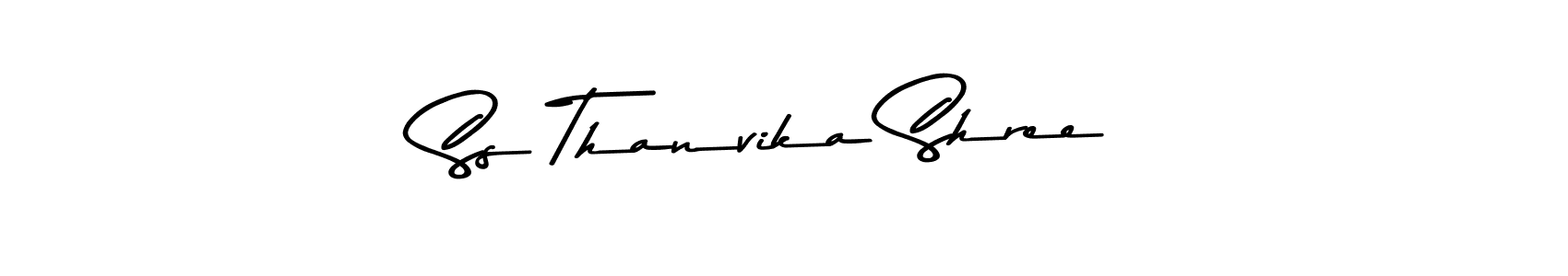 Design your own signature with our free online signature maker. With this signature software, you can create a handwritten (Asem Kandis PERSONAL USE) signature for name Ss Thanvika Shree. Ss Thanvika Shree signature style 9 images and pictures png