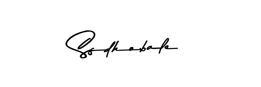 The best way (Asem Kandis PERSONAL USE) to make a short signature is to pick only two or three words in your name. The name Ssdhobale include a total of six letters. For converting this name. Ssdhobale signature style 9 images and pictures png