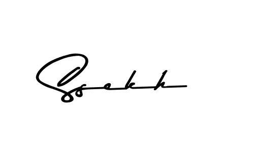 Ssekh stylish signature style. Best Handwritten Sign (Asem Kandis PERSONAL USE) for my name. Handwritten Signature Collection Ideas for my name Ssekh. Ssekh signature style 9 images and pictures png