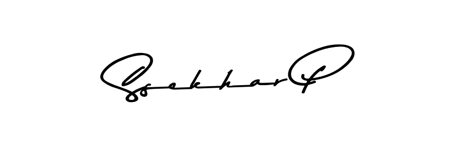 Make a beautiful signature design for name Ssekhar P. Use this online signature maker to create a handwritten signature for free. Ssekhar P signature style 9 images and pictures png