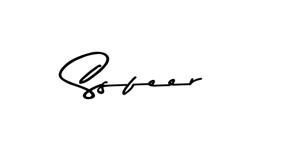 Ssfeer stylish signature style. Best Handwritten Sign (Asem Kandis PERSONAL USE) for my name. Handwritten Signature Collection Ideas for my name Ssfeer. Ssfeer signature style 9 images and pictures png