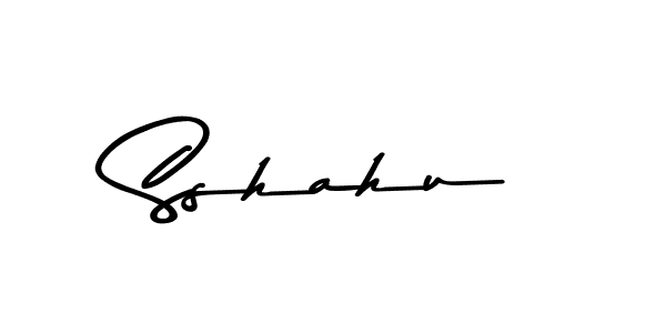 Make a beautiful signature design for name Sshahu. With this signature (Asem Kandis PERSONAL USE) style, you can create a handwritten signature for free. Sshahu signature style 9 images and pictures png