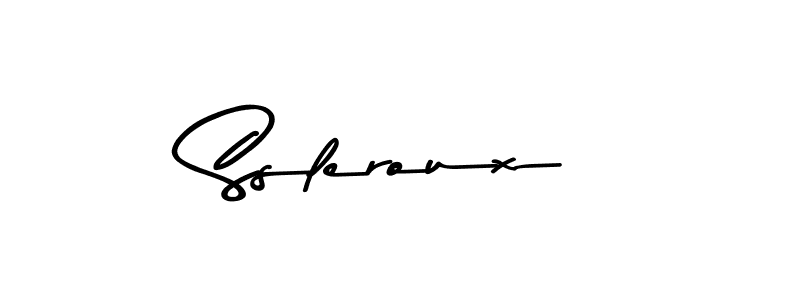 You should practise on your own different ways (Asem Kandis PERSONAL USE) to write your name (Ssleroux) in signature. don't let someone else do it for you. Ssleroux signature style 9 images and pictures png