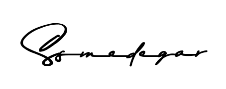 The Asem Kandis PERSONAL USE handwriting style adds charm and authenticity to name Ssmedegar. A wonderful choice for personal thank-you notes. Ssmedegar signature style 9 images and pictures png