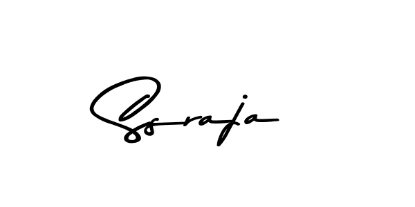 Ssraja stylish signature style. Best Handwritten Sign (Asem Kandis PERSONAL USE) for my name. Handwritten Signature Collection Ideas for my name Ssraja. Ssraja signature style 9 images and pictures png