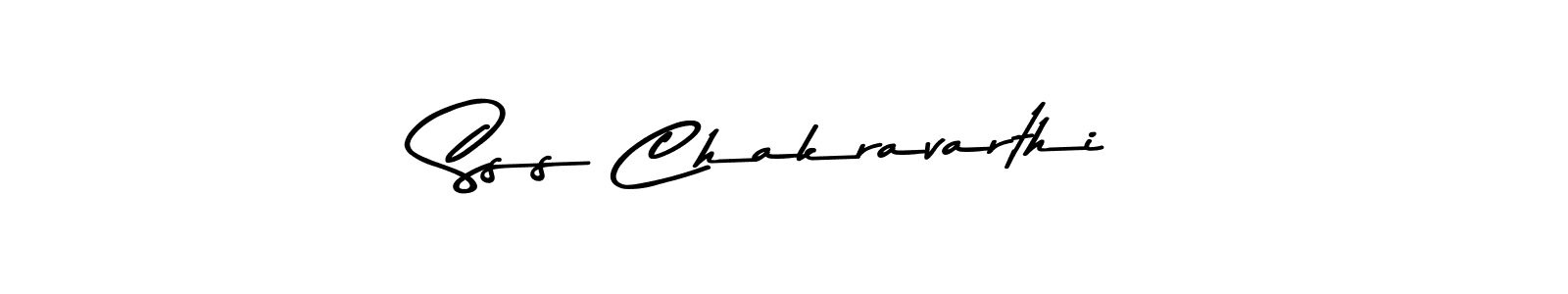Sss Chakravarthi stylish signature style. Best Handwritten Sign (Asem Kandis PERSONAL USE) for my name. Handwritten Signature Collection Ideas for my name Sss Chakravarthi. Sss Chakravarthi signature style 9 images and pictures png