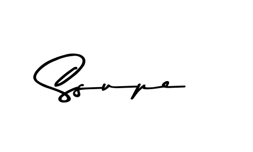 How to make Ssupe name signature. Use Asem Kandis PERSONAL USE style for creating short signs online. This is the latest handwritten sign. Ssupe signature style 9 images and pictures png