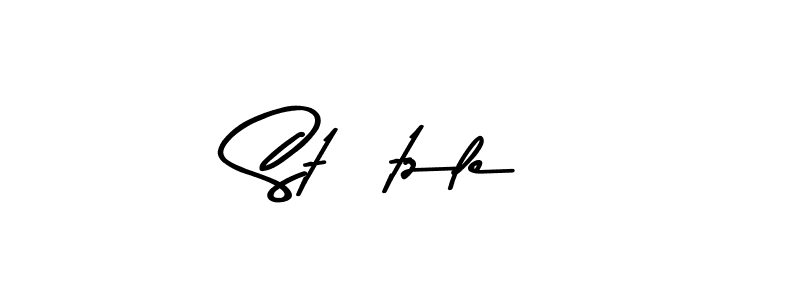 You should practise on your own different ways (Asem Kandis PERSONAL USE) to write your name (Stützle) in signature. don't let someone else do it for you. Stützle signature style 9 images and pictures png