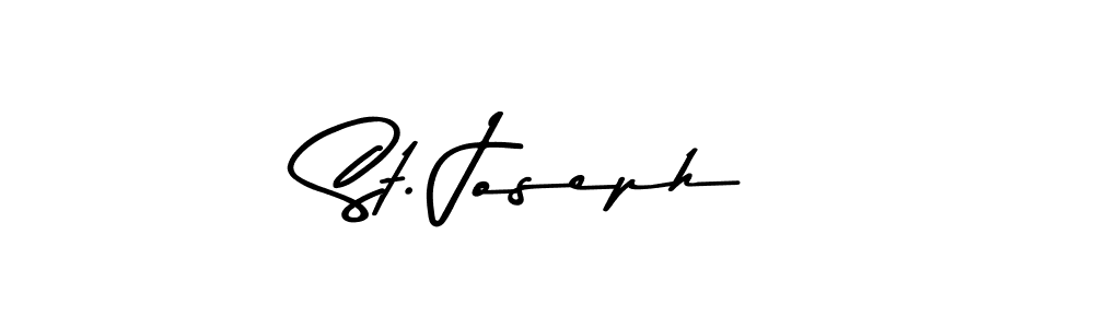 St. Joseph stylish signature style. Best Handwritten Sign (Asem Kandis PERSONAL USE) for my name. Handwritten Signature Collection Ideas for my name St. Joseph. St. Joseph signature style 9 images and pictures png