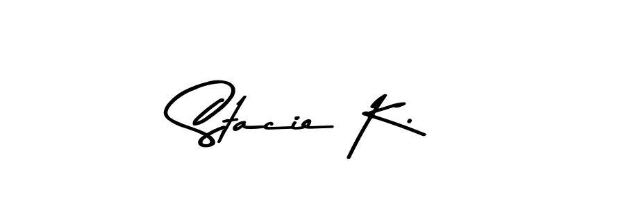 How to Draw Stacie K. signature style? Asem Kandis PERSONAL USE is a latest design signature styles for name Stacie K.. Stacie K. signature style 9 images and pictures png