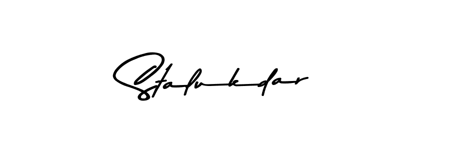 How to make Stalukdar signature? Asem Kandis PERSONAL USE is a professional autograph style. Create handwritten signature for Stalukdar name. Stalukdar signature style 9 images and pictures png