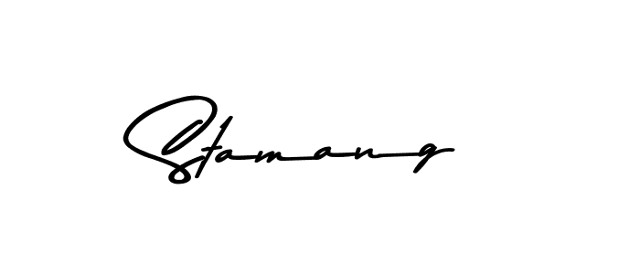 Here are the top 10 professional signature styles for the name Stamang. These are the best autograph styles you can use for your name. Stamang signature style 9 images and pictures png