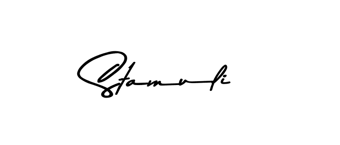 Stamuli stylish signature style. Best Handwritten Sign (Asem Kandis PERSONAL USE) for my name. Handwritten Signature Collection Ideas for my name Stamuli. Stamuli signature style 9 images and pictures png