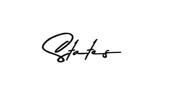 Use a signature maker to create a handwritten signature online. With this signature software, you can design (Asem Kandis PERSONAL USE) your own signature for name States. States signature style 9 images and pictures png