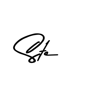 How to Draw Ste signature style? Asem Kandis PERSONAL USE is a latest design signature styles for name Ste. Ste signature style 9 images and pictures png