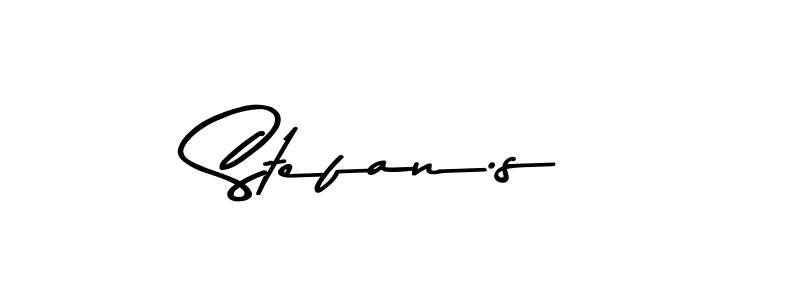 Make a beautiful signature design for name Stefan.s. With this signature (Asem Kandis PERSONAL USE) style, you can create a handwritten signature for free. Stefan.s signature style 9 images and pictures png