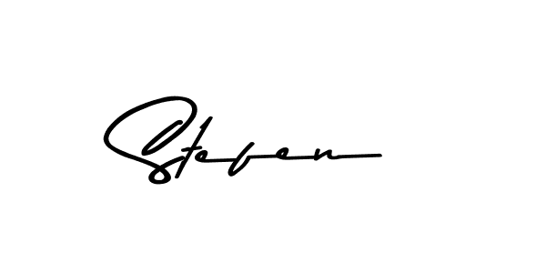 Also we have Stefen name is the best signature style. Create professional handwritten signature collection using Asem Kandis PERSONAL USE autograph style. Stefen signature style 9 images and pictures png