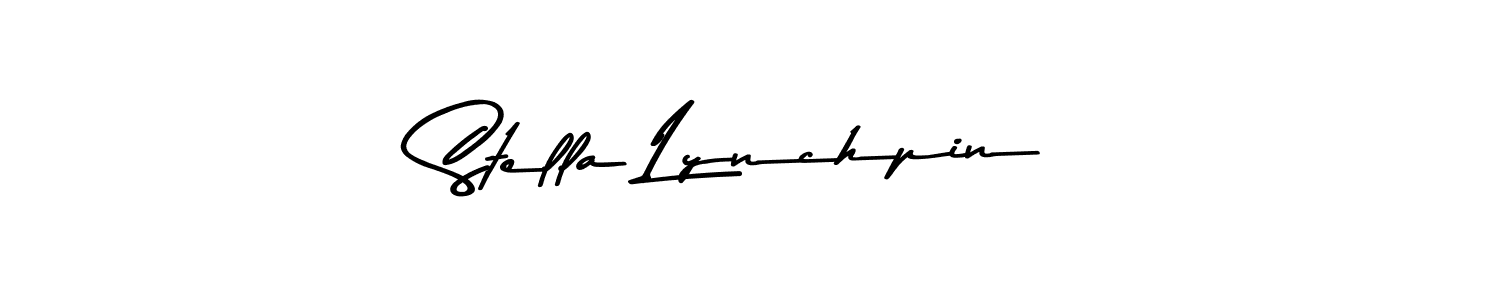 How to make Stella Lynchpin signature? Asem Kandis PERSONAL USE is a professional autograph style. Create handwritten signature for Stella Lynchpin name. Stella Lynchpin signature style 9 images and pictures png