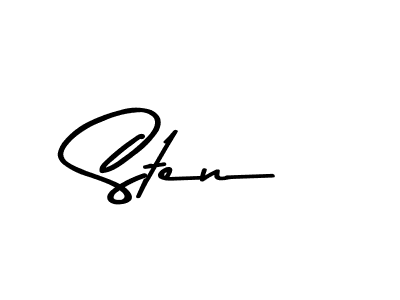 This is the best signature style for the Sten name. Also you like these signature font (Asem Kandis PERSONAL USE). Mix name signature. Sten signature style 9 images and pictures png