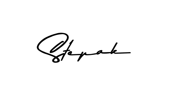 Asem Kandis PERSONAL USE is a professional signature style that is perfect for those who want to add a touch of class to their signature. It is also a great choice for those who want to make their signature more unique. Get Stepak name to fancy signature for free. Stepak signature style 9 images and pictures png