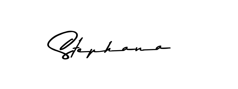 Stephana stylish signature style. Best Handwritten Sign (Asem Kandis PERSONAL USE) for my name. Handwritten Signature Collection Ideas for my name Stephana. Stephana signature style 9 images and pictures png