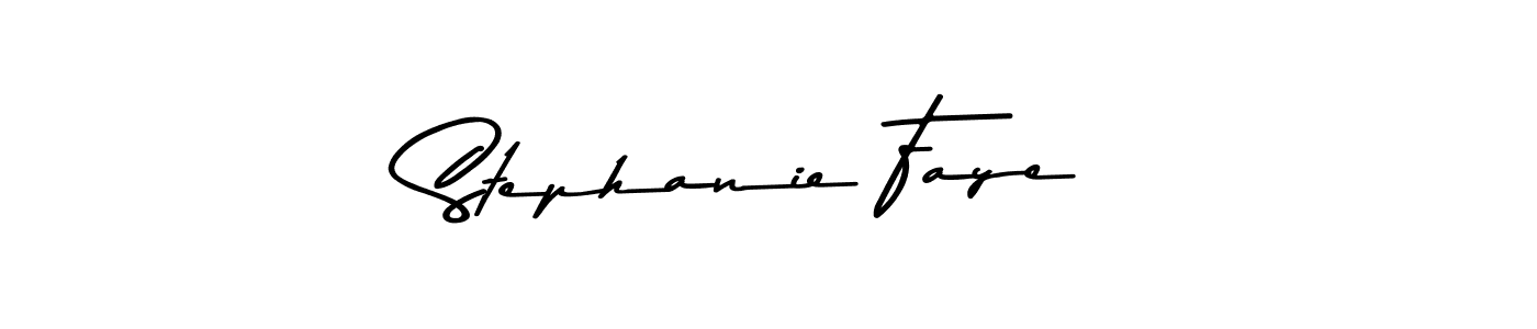 You should practise on your own different ways (Asem Kandis PERSONAL USE) to write your name (Stephanie Faye) in signature. don't let someone else do it for you. Stephanie Faye signature style 9 images and pictures png