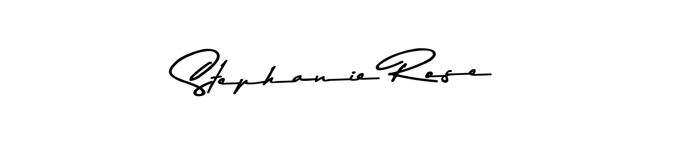 You should practise on your own different ways (Asem Kandis PERSONAL USE) to write your name (Stephanie Rose) in signature. don't let someone else do it for you. Stephanie Rose signature style 9 images and pictures png
