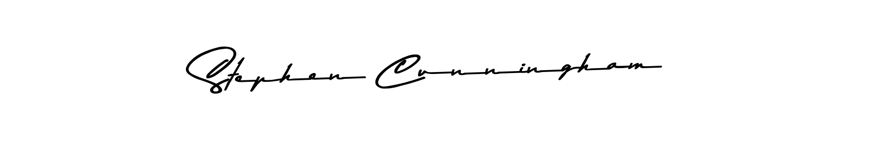 Create a beautiful signature design for name Stephen Cunningham. With this signature (Asem Kandis PERSONAL USE) fonts, you can make a handwritten signature for free. Stephen Cunningham signature style 9 images and pictures png