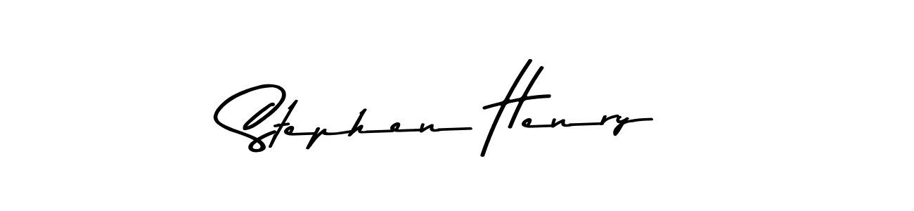 Use a signature maker to create a handwritten signature online. With this signature software, you can design (Asem Kandis PERSONAL USE) your own signature for name Stephen Henry. Stephen Henry signature style 9 images and pictures png