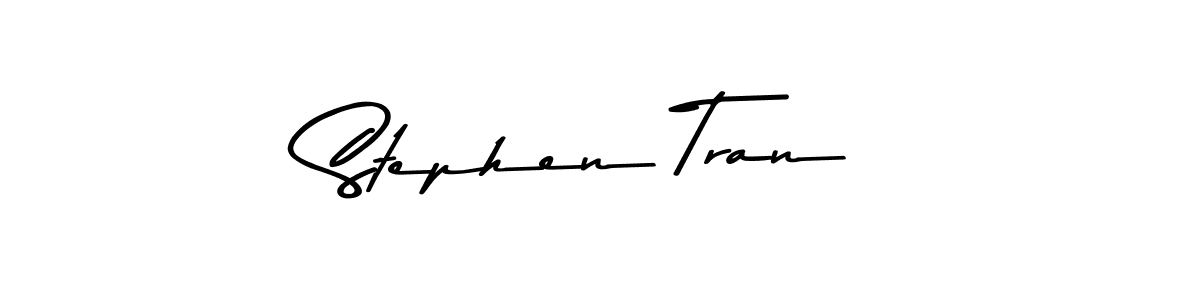 Make a beautiful signature design for name Stephen Tran. With this signature (Asem Kandis PERSONAL USE) style, you can create a handwritten signature for free. Stephen Tran signature style 9 images and pictures png