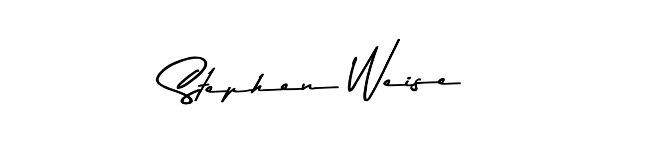How to make Stephen Weise name signature. Use Asem Kandis PERSONAL USE style for creating short signs online. This is the latest handwritten sign. Stephen Weise signature style 9 images and pictures png
