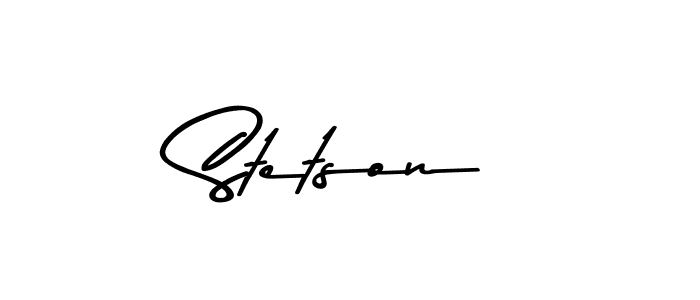 The best way (Asem Kandis PERSONAL USE) to make a short signature is to pick only two or three words in your name. The name Stetson include a total of six letters. For converting this name. Stetson signature style 9 images and pictures png
