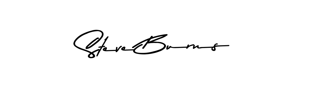 Steve Burns stylish signature style. Best Handwritten Sign (Asem Kandis PERSONAL USE) for my name. Handwritten Signature Collection Ideas for my name Steve Burns. Steve Burns signature style 9 images and pictures png