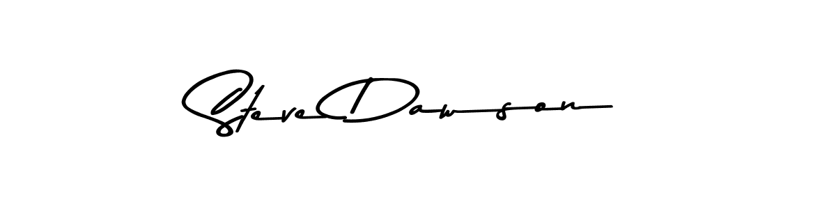 How to make Steve Dawson name signature. Use Asem Kandis PERSONAL USE style for creating short signs online. This is the latest handwritten sign. Steve Dawson signature style 9 images and pictures png