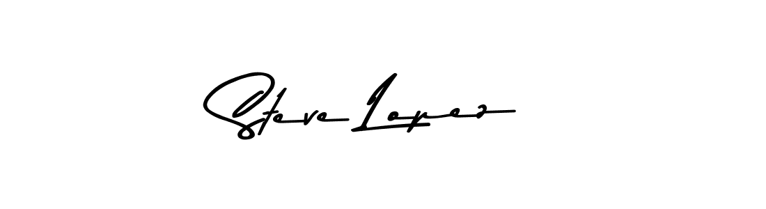 Design your own signature with our free online signature maker. With this signature software, you can create a handwritten (Asem Kandis PERSONAL USE) signature for name Steve Lopez. Steve Lopez signature style 9 images and pictures png