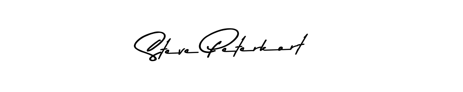 The best way (Asem Kandis PERSONAL USE) to make a short signature is to pick only two or three words in your name. The name Steve Peterkort include a total of six letters. For converting this name. Steve Peterkort signature style 9 images and pictures png