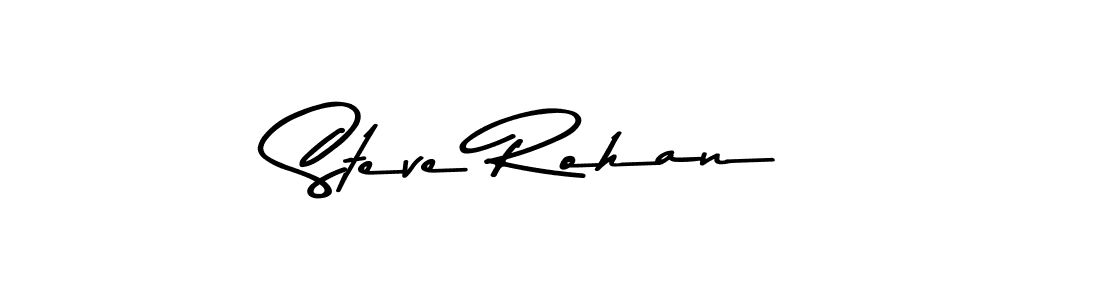 Create a beautiful signature design for name Steve Rohan. With this signature (Asem Kandis PERSONAL USE) fonts, you can make a handwritten signature for free. Steve Rohan signature style 9 images and pictures png