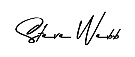 Style your name Steve Webb with confidence using Asem Kandis PERSONAL USE signature design. Simple, elegant, and ready for immediate document use. Steve Webb signature style 9 images and pictures png